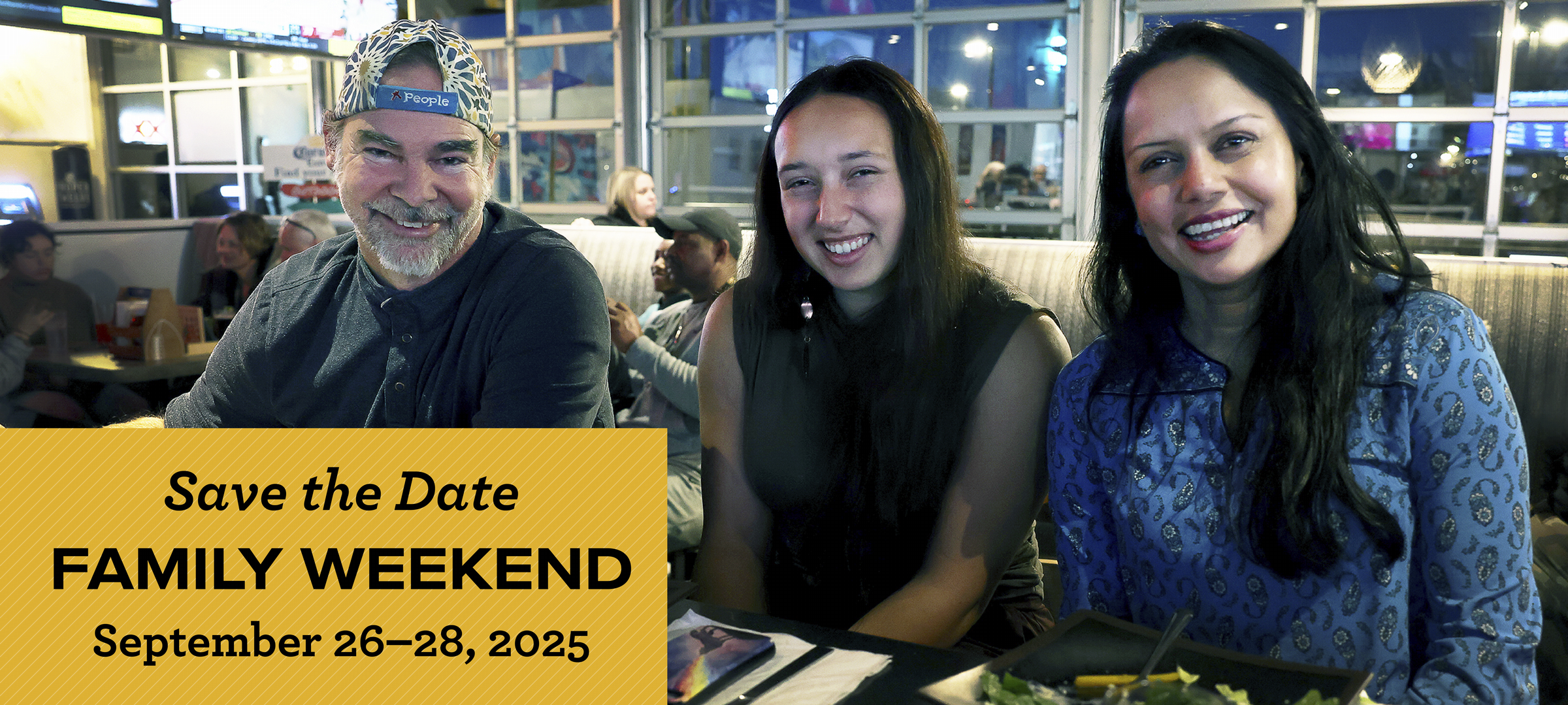 Family Weekend Banner