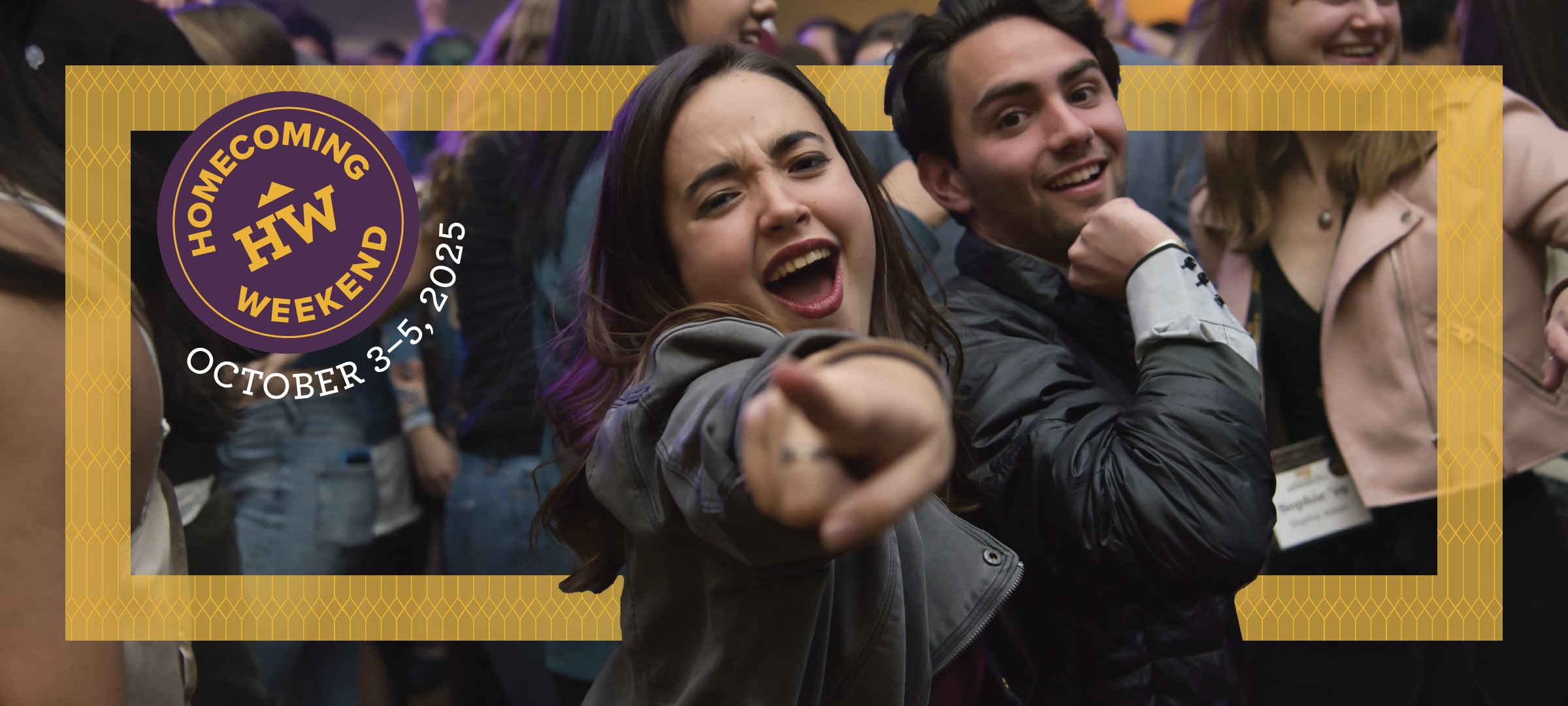 Homecoming Weekend, October 3-5, 2025
